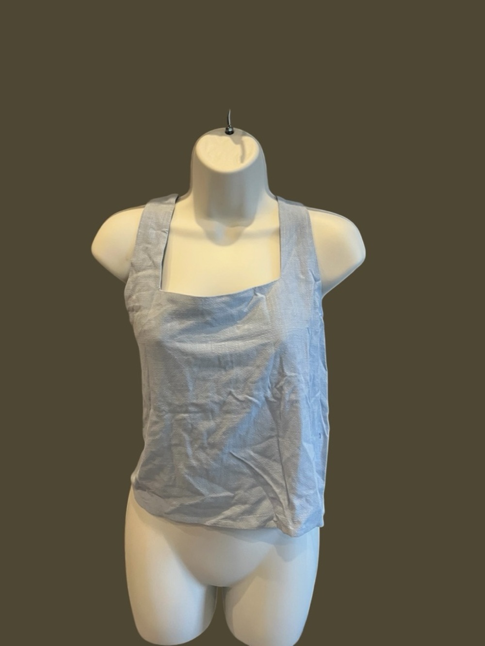 Anrabess Square Neck Sleeveless Tank Top – Size M – NWT